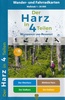 Wandelkaart Der Harz in 4 Teilen | Schmidt Buch Verlag