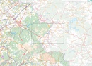 Topografische kaart - Wandelkaart 43/7-8 Topo25 Reinartzhof | NGI - Nationaal Geografisch Instituut