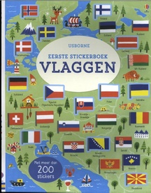 Kinderreisgids Eerste stickerboek Vlaggen | Usborne