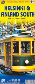 Wegenkaart - landkaart Finland Zuid & Helsinki | ITMB