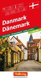 Wegenkaart - landkaart Road maps Denemarken | Hallwag