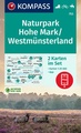 Wandelkaart 753 Naturpark Hohe Mark - Westmünsterland | Kompass