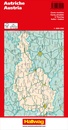 Wegenkaart - landkaart Österreich - Austria - Oostenrijk | Hallwag