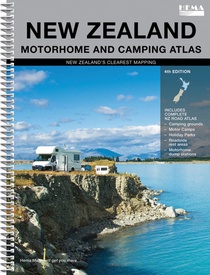 Wegenatlas - Atlas - Campergids - Wegenkaart - landkaart New Zealand Motorhome & Camping Atlas | Hema Maps