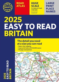 Wegenatlas Easy to Read Road Atlas Britain 2025 | Philip's Maps