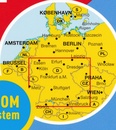 Wegenkaart - landkaart Duitsland zuid | Marco Polo