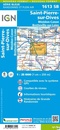 Topografische kaart - Wandelkaart 1613SB Saint-Pierre-sur-Dives | IGN - Institut Géographique National