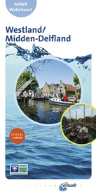 Waterkaart ANWB Waterkaart Westland - Midden Delfland | ANWB Media