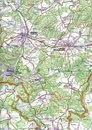 Wandelkaart 866 Erzgebirge | Kompass
