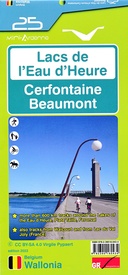 Wandelkaart 25 Lacs de l'Eau d'Heure - Cerfontaine - Beaumont | Mini-Ardenne
