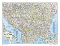 The Balkans - Balkan landen, 77 x 60 cm