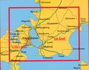Wegenkaart - landkaart Skane (Zweden) - Oost Zeeland (Denemarken) | Norstedts