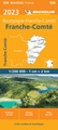 Wegenkaart - landkaart 520 Franche-Comté Jura 2023 | Michelin