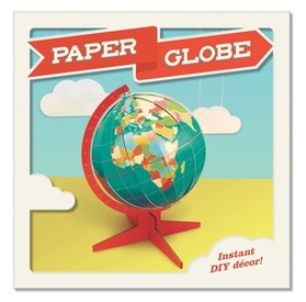 Wereldbol - Globe Doe het zelf Paper Globe | Chronicle Books