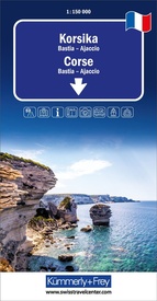 Wegenkaart - landkaart Corsica | Kümmerly & Frey