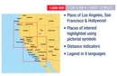 Wegenkaart - landkaart Travel Map California - Californie | Insight Guides
