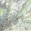 Wandelkaart 25023 St. Gallen | Swisstopo