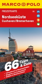Wegenkaart - landkaart 06 Marco Polo Freizeitkarte Nordseeküste, Cuxhaven, Bremerhaven | MairDumont