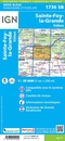 Wandelkaart 1736 SB - Serie Bleue Sainte-Foy-la-Grande | IGN - Institut Géographique National
