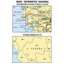 Topografische kaart 93 MT50 A Serra de Outes | CNIG - Instituto Geográfico Nacional1