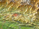 Reliëfkaart Nepal | GeoRelief Reliëfkaart - Wandkaart Nepal 3D | GeoRelief