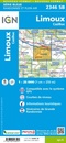 Wandelkaart - Topografische kaart 2346SB Cazilhac - Limoux | IGN - Institut Géographique National