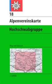 Wandelkaart 18 Alpenvereinskarte Hochschwabgruppe | Alpenverein