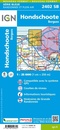 Wandelkaart - Topografische kaart 2402SB Hondschoote - Bergues | IGN - Institut Géographique National