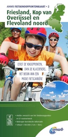 Fietskaart 2 Knooppuntenkaart Friesland, Kop van Overijssel en Flevoland noord | ANWB Media