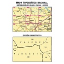Topografische kaart 793 MT50 Almansa | CNIG - Instituto Geográfico Nacional1