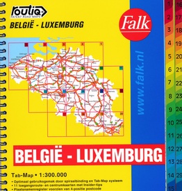 Wegenatlas Routiq Belgie en Luxemburg | Falk