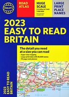 Easy to Read Road Atlas Britain 2023