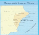 Wegenkaart - landkaart Mapa Provincial Alicante | CNIG - Instituto Geográfico Nacional