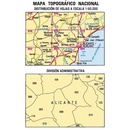 Topografische kaart 871 MT50 Elda | CNIG - Instituto Geográfico Nacional1