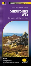 Wandelkaart National Trail Maps Shropshire Way XT40 | Harvey Maps