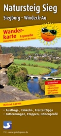 Wandelkaart 712 Natursteig Sieg | Publicpress