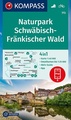 Wandelkaart 773 Naturpark Schwäbisch - Fränkischer Wald | Kompass