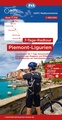 Fietskaart IT-PIE ADFC Radtourenkarte Piemonte - Ligurië 7-Tage-Radtour | BVA BikeMedia