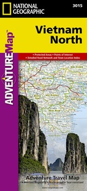 Wegenkaart - landkaart 3015 Adventure Map Vietnam North - Noord | National Geographic
