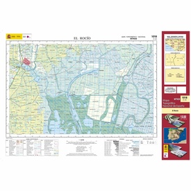 Topografische kaart 1018 MT50 El Rocío | CNIG - Instituto Geográfico Nacional1