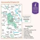 Wandelkaart - Topografische kaart 244 OS Explorer Map Cannock Chase, Chasewater | Ordnance Survey
