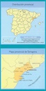 Wegenkaart - landkaart Mapa Provincial Tarragona | CNIG - Instituto Geográfico Nacional