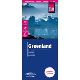 Wegenkaart - landkaart Groenland | Reise Know How