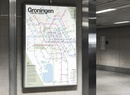 Wandkaart - Stadsplattegrond Groningen Metro Transit Map - Metrokaart | Victor van Werkhoven