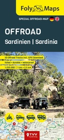 Wegenkaart - landkaart Foly Maps OFFROAD Sardinien 1:250 000 | TVV Touristik Verlag