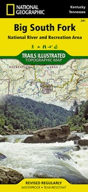 Wandelkaart 241 Big South Fork National River and Recreation Area /KY | National Geographic