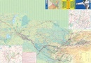 Wegenkaart - landkaart Uzbekistan, Kyrgyzstan, Tajikistan | ITMB