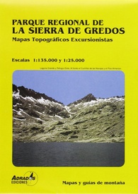 Wandelkaart Sierra de Gredos | Adrados Ediciones