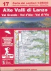 Wandelkaart 17 Alte Valli di Lanzo - Val Grande - Val d'Ala - Val di Viu | L'Escursionista editore