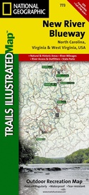 Wandelkaart - Topografische kaart 773 New River Blueway | National Geographic